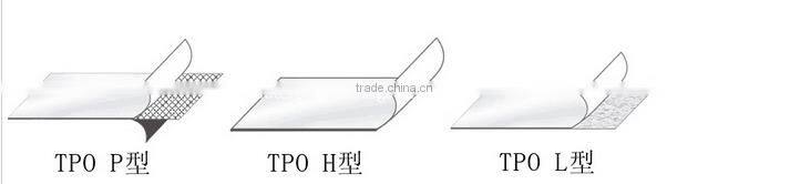 Product Description Double color TPO waterproofing membrane