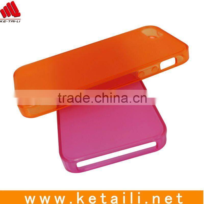 Translucence phone case for galaxy s2, iphone 4, iphone 5