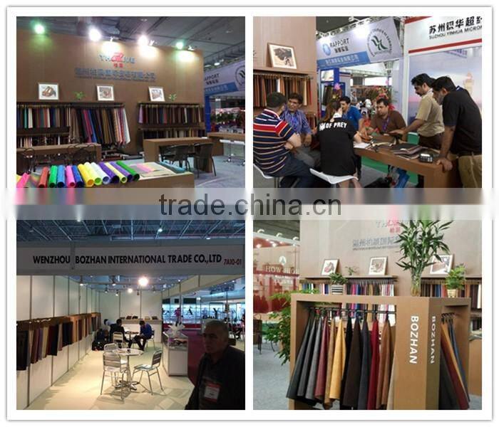 Glitter Colorful High Quality with TC Backing Synthetic PU Leather for Shoes and Bags