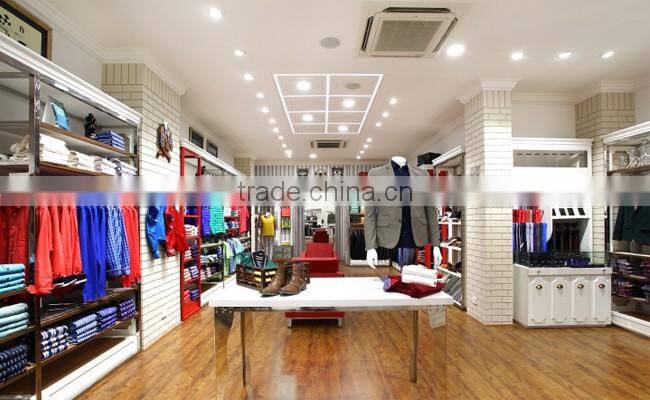 China Experienced Company Provide Fashion Modern Store Design For Garments