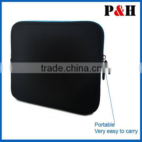 2014 fashionable elastic and durable neoprene envelope laptop bag & laptop case