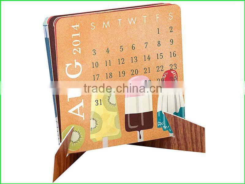 calendar with plastic frame