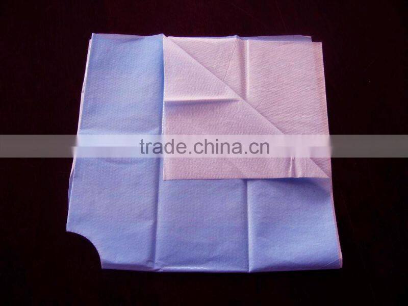 Disposable nonwoven surgical incision drape with variety size