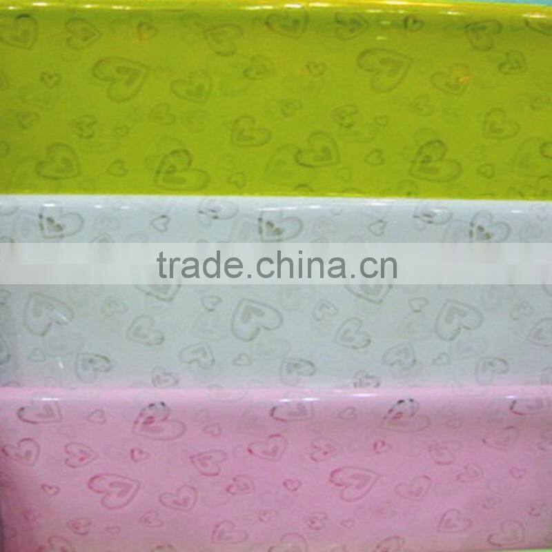 Multi Colors Plastic Printing Wrapping Paper In Fashionable Types
