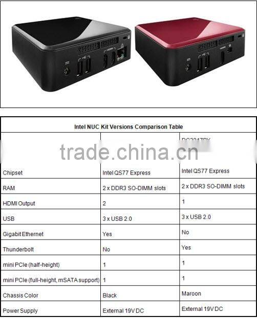 Intel () a new generation BOXD34010WYK NUC computing platform Built-in Intel core i3-4010 - u processor