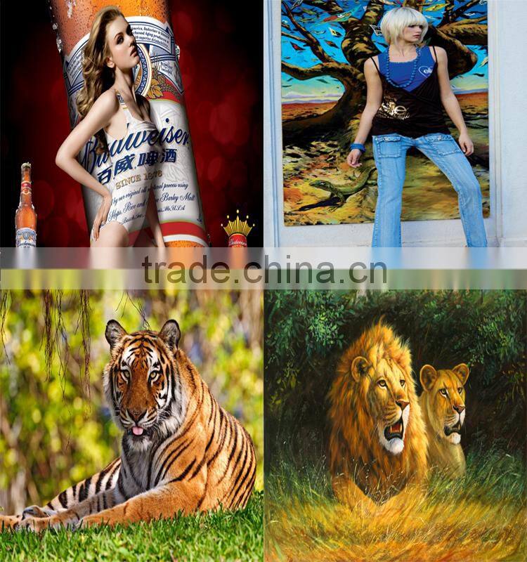 240GSM Glossy Oil Canvas For Digital Printing Media