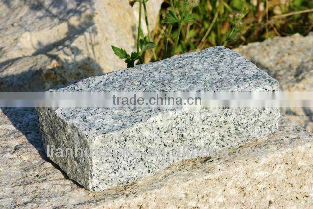 black granite cube stone paver G654