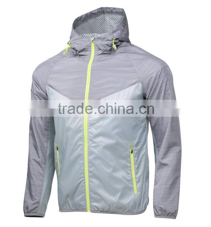 Men's wear reflective movement jacket