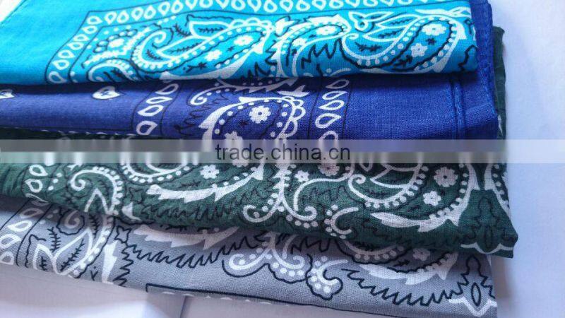 Factory direct sales of high quality environmentally friendly organic soft 100% cotton bandana