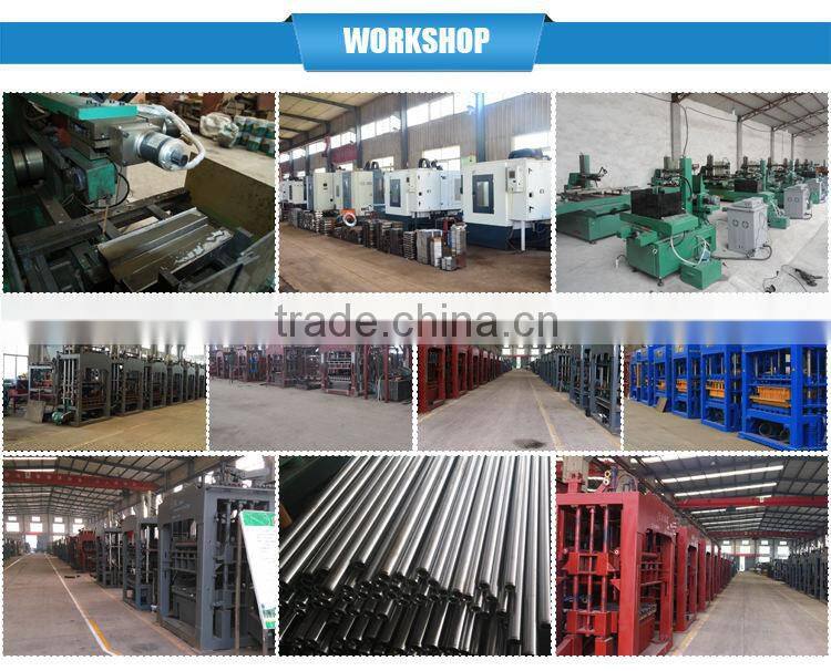 Vibration Molding QMY4-45 low energy cost high output egg layer block machine