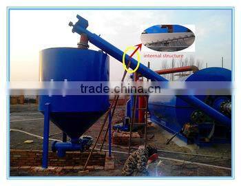 Used Waste Tyre/Plastic Recycling To Pyrolysis To Oil Machine