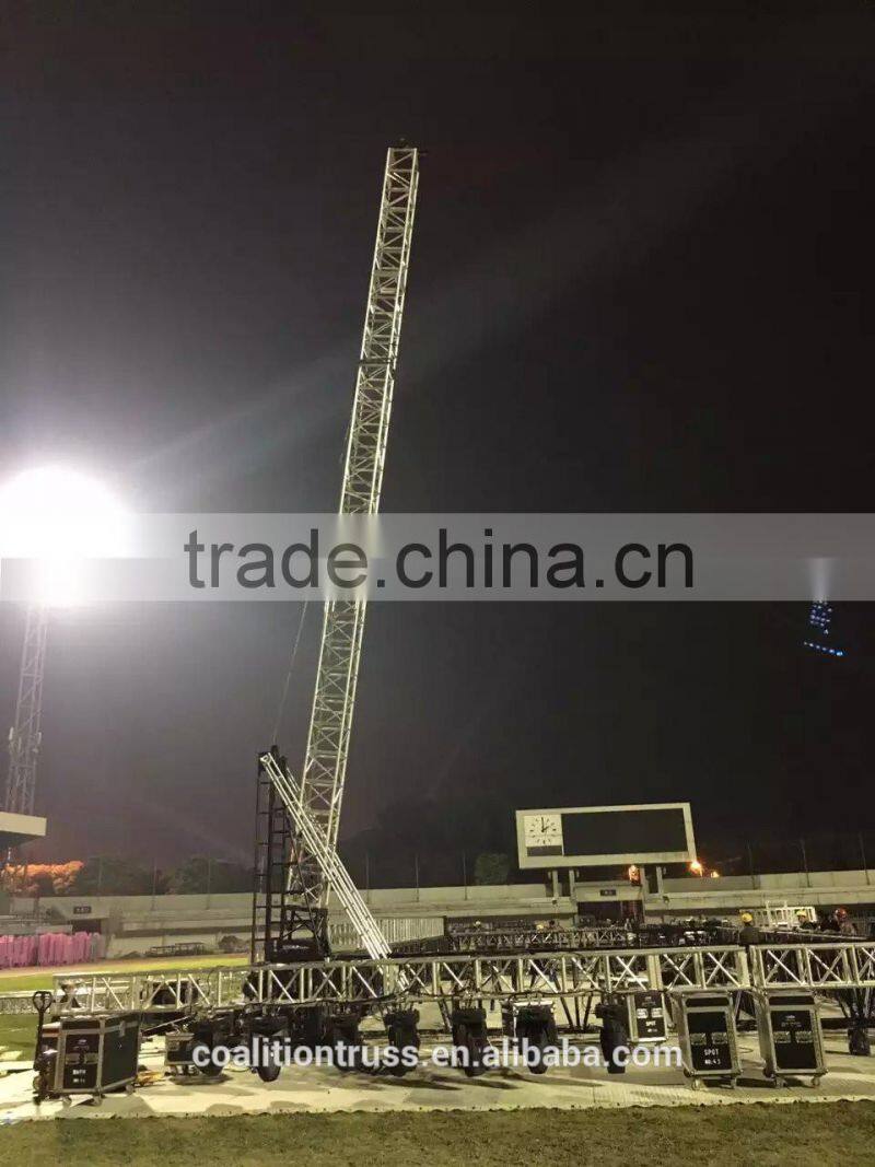 DJ Truss ,aluminum truss stage, small stage lighting truss