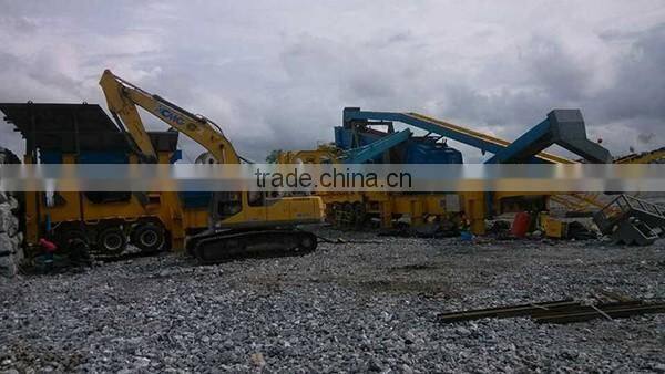 Low cost high quality mobile impact crusher price from SANYYO