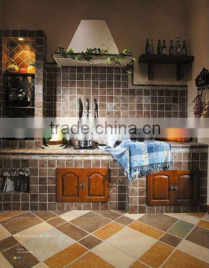 Porcelain floor tile matt antique terracotta ceramic tiles