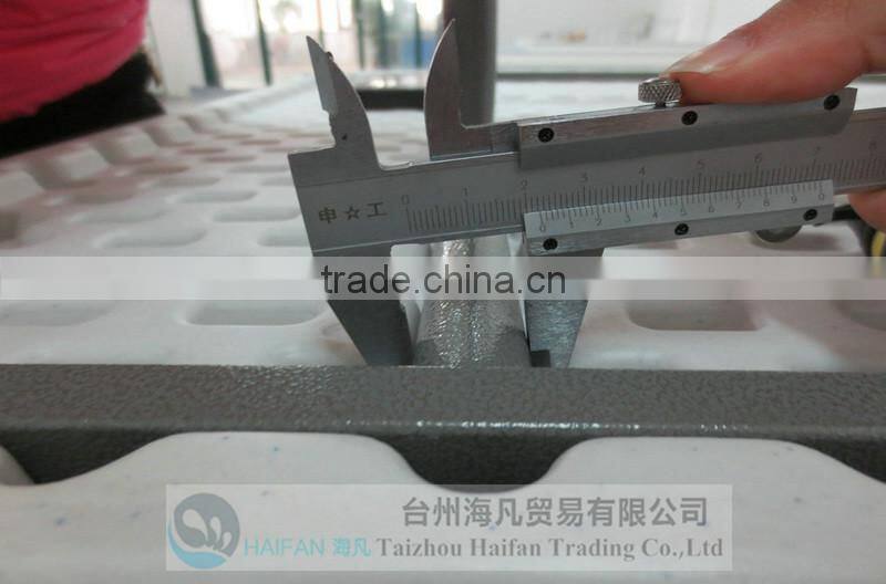 High quality 2 meters strong plastic picnic table/hot sell plastic restaurant table with removable legs