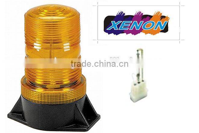 Forklift Warning Light,Warning Beacon,Beacon Light,Xenon Strobe Flash Beacon(SR-BL-601CP-XENON,W Metal Cage Protector)12V-110V