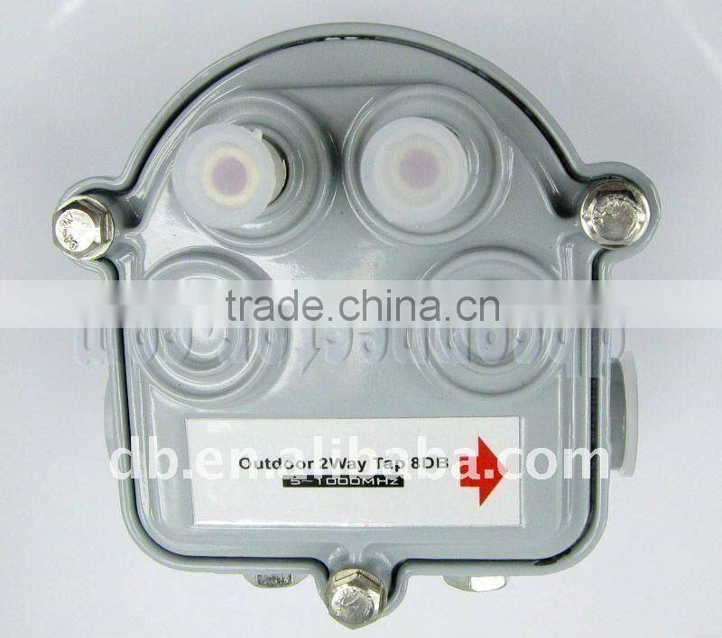 Outdoor CATV Tap 2 Way 8dB