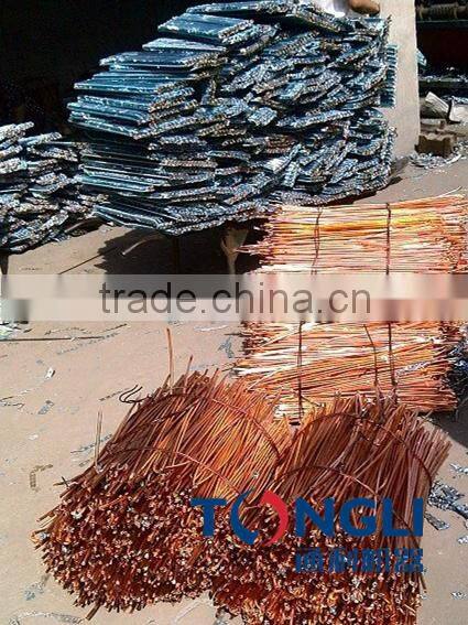 foil aluminum separator machine, radiator recycling machine