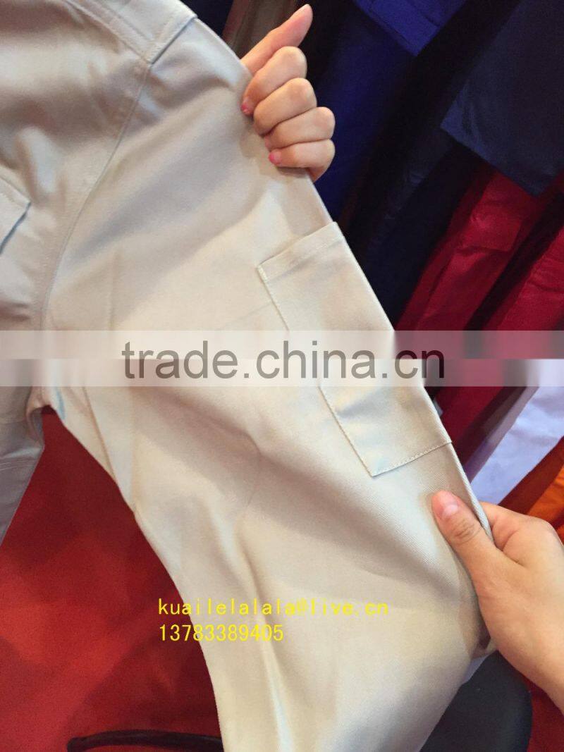 cotton jacket for welding workers,industrial working coat with logo