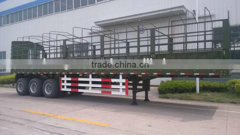 China Supplier Shengrun Provide CSAC Brand Fence / Board Side Wall Semi Trailer