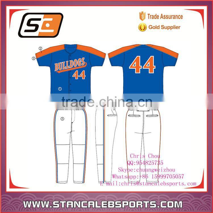 Stan Caleb custom kids children baseball softball kit wear jerseys pants