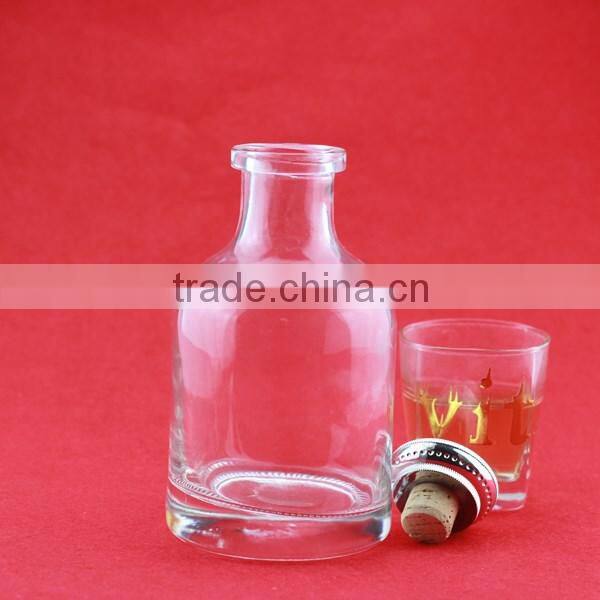 Novelty professional customized vinegar dispenser bottle classic glass bottles apple label bottles