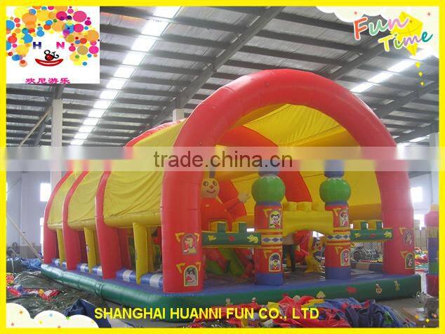 2015 new design Inflatable Playground/inflatable castle/amusement park games factory