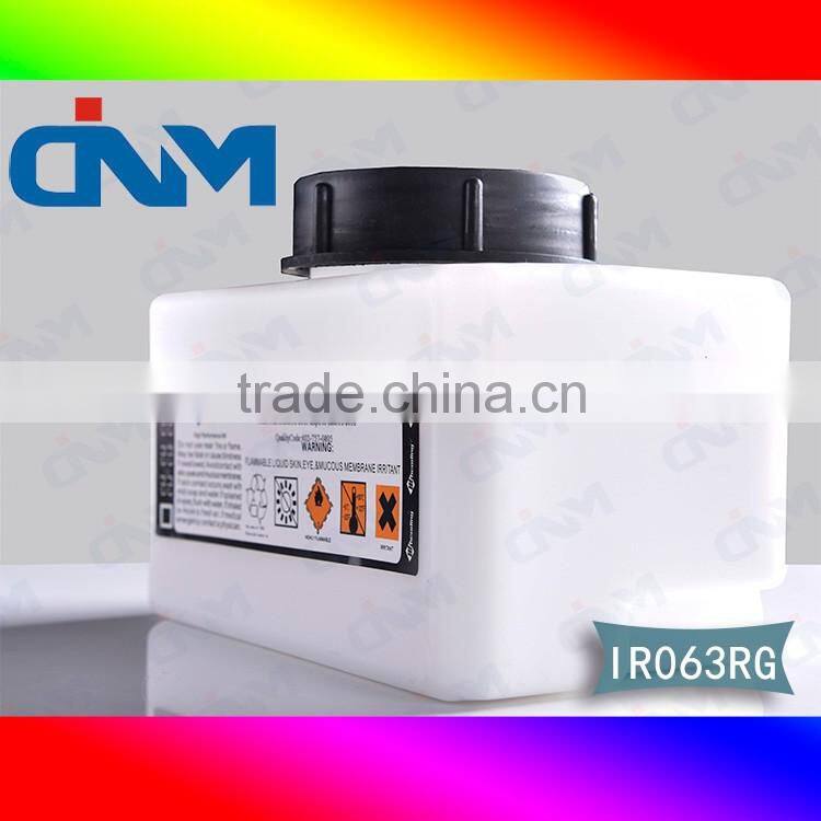 IR063RG Advanced Ink for Domino cij inkjet printer 1.2L