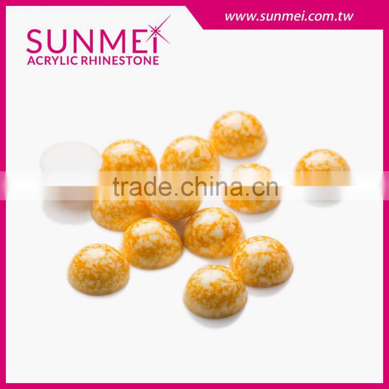 Fancy Color Flatback Non Hot-Fix Plastic Rhinestone Embellishments for Flip Flops Wholesale