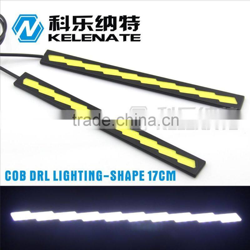 2015 New style led car daytime running lights /COB Car led drl 12V 17cm