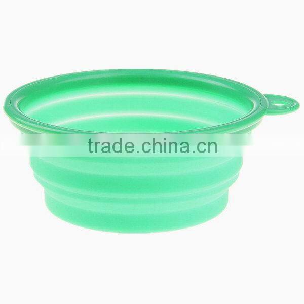 High quality hotsell folding silicone pet feeders pet bowls
