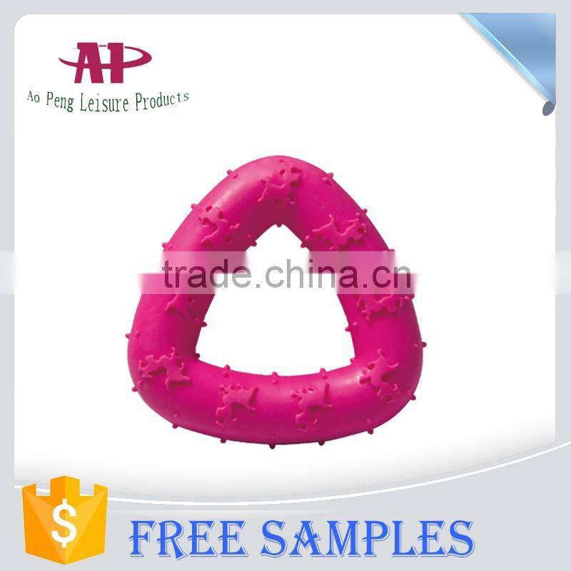 High Quality Pet Toys Circle Shape Dog Rubber Toys