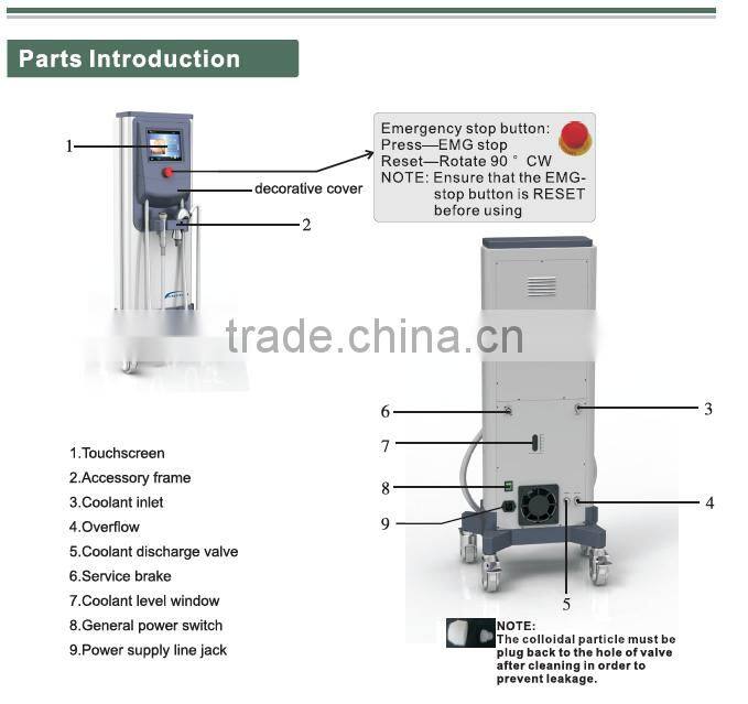 2016 New product MR16-2SB New product microneedle /needle free mesotherapy machine