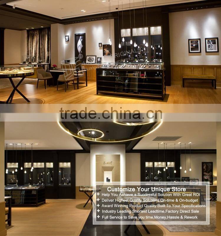 Supermarket High-end Nice Acrylic Rotating Wall Watch Display Case