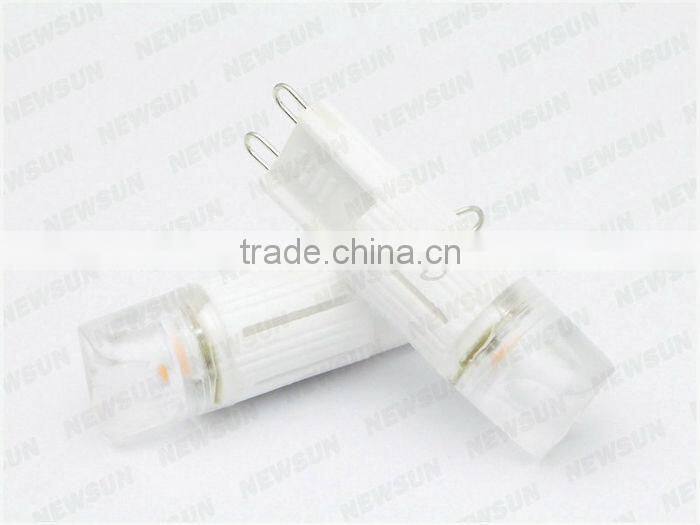 LED G9 bulb 2W 220V COB led light replacement for cars & homes Silicone G9 led bulb
