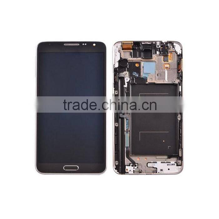 Black or White LCD For Samsung Galaxy Note 3 mini N7505 N750 Touch Screen Digitizer Frame Assembly