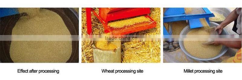 wheat rice threshing machine