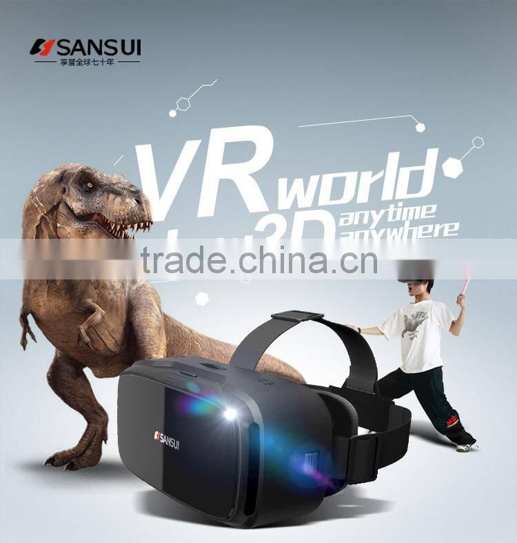 2016 Google cardboard VR BOX 2.0 Version 2 VR Virtual Reality Glasses + Smart Bluetooth Remote Control