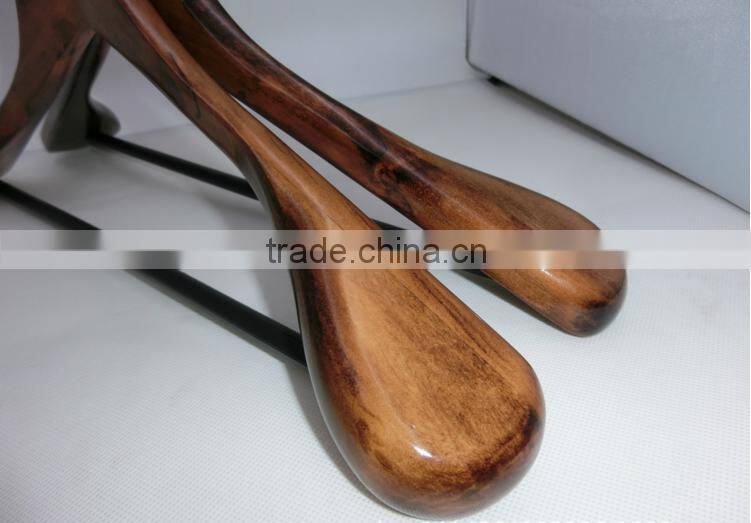 2016 New Promotional mutifunctional antiskid wooden coat hangers