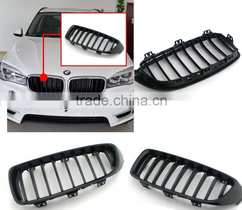 Plastic chrome body kit car front grill for bmw x5 f15