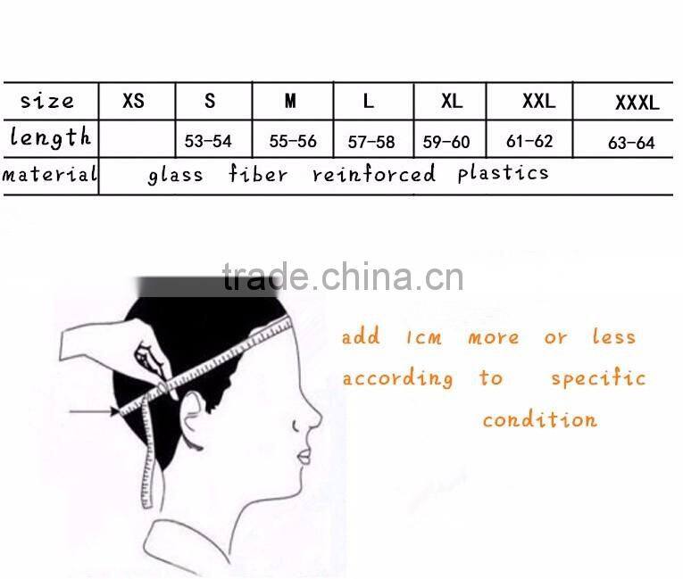 High Quality Glass Fiber Reinforced Plastics Open Face Motorcycle Helmet