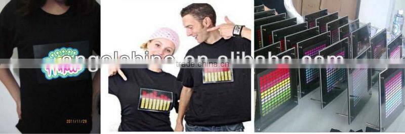 attractive el flashing panel / el t-shirt panel