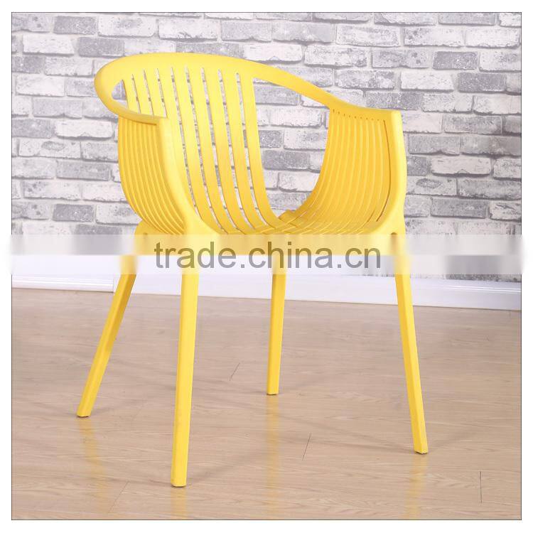 Cheap stackable plastic chairs with armrests
