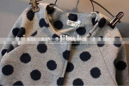 2015 New Arrived 1-6 Years Old Baby Girl Dress Autumn Hot Sale Woolen One Piece Baby Girls Dress Designs
