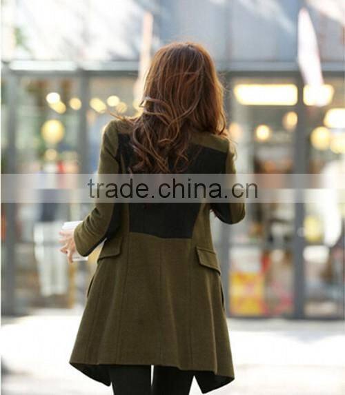 Fashion Handsome Hot Europe Newest Coat Wholesale Cheaper Sale Sexy Zipper Style Ladies Coat