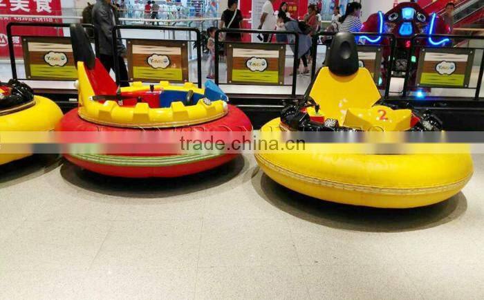 coin game machine kids rides the best fiber glass kids UFO bumper car on sale