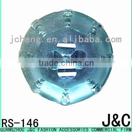 colorful heart shape resin stone