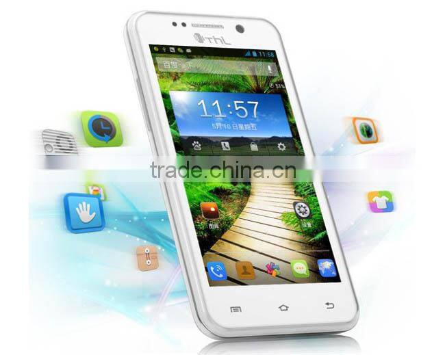 in stock THL W100s quad core smart phone MTK6582 4.5 inch 1G RAM 4G ROM android 4.2 8MP Camera