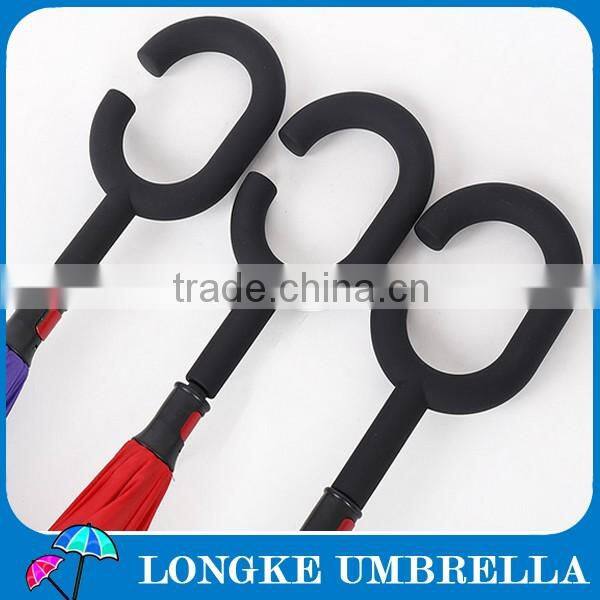 double layer butterfly style convenient inverted umbrella