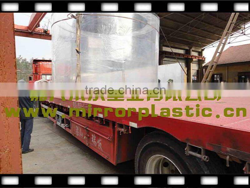 custom plexiglass aquarium cylinder